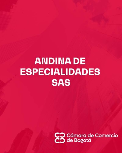 ANDINA DE ESPECIALIDADES SAS