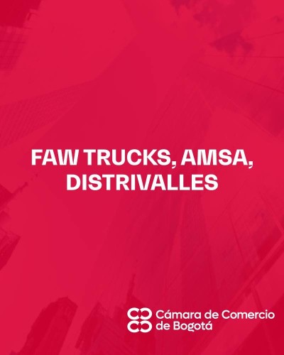 FAW TRUCKS, AMSA, DISTRIVALLES