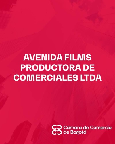 AVENIDA FILMS PRODUCTORA DE COMERCIALES LTDA