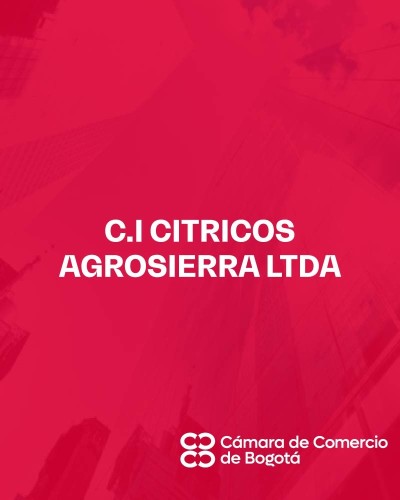 CI CITRICOS AGROSIERRA LTDA