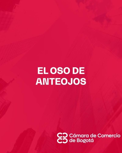 EL OSO DE ANTEOJOS