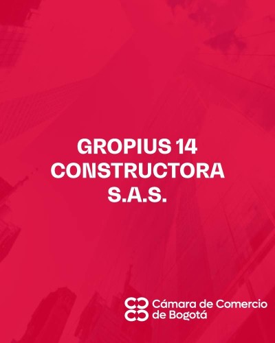 GROPIUS 14 CONSTRUCTORA SAS