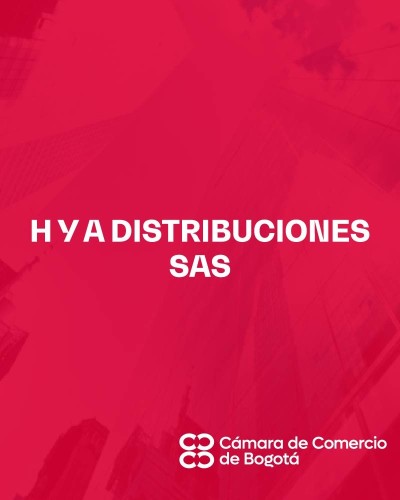 H Y A DISTRIBUCIONES SAS