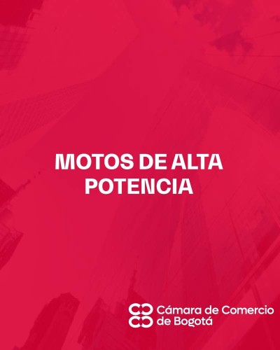 MOTOS DE ALTA POTENCIA