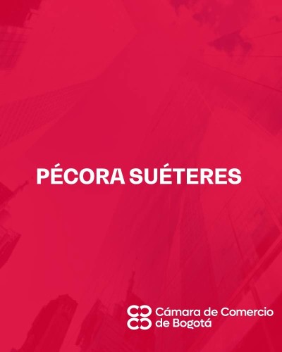 PÉCORA SUÉTERES