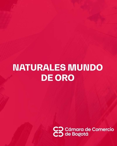 NATURALES MUNDO DE ORO