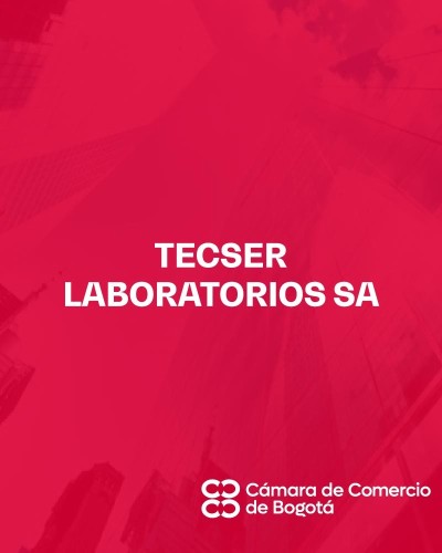 TECSER LABORATORIOS SA