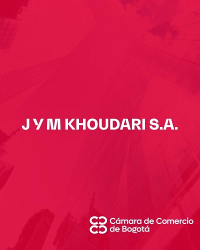 J Y M KHOUDARI SA
