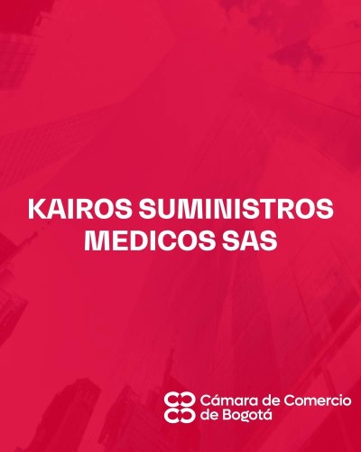 KAIROS SUMINISTROS MEDICOS SAS