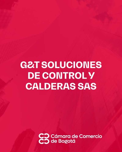 G&T SOLUCIONES DE CONTROL Y CALDERAS SAS