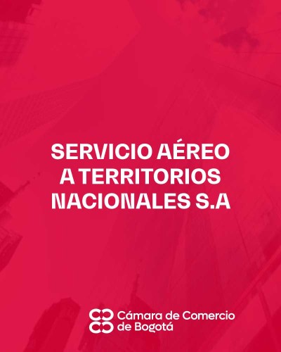 SERVICIO AÉREO A TERRITORIOS NACIONALES S.A