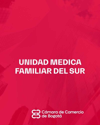 UNIDAD MEDICA FAMILIAR DEL SUR