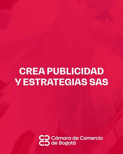 CREA PUBLICIDAD Y ESTRATEGIAS SAS