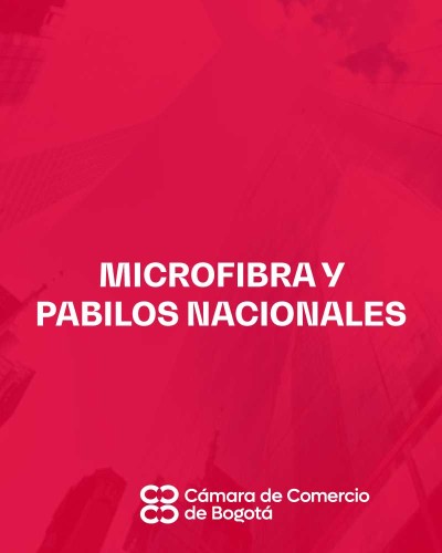 MICROFIBRA Y PABILOS NACIONALES