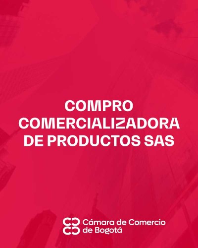 COMPRO COMERCIALIZADORA DE PRODUCTOS SAS