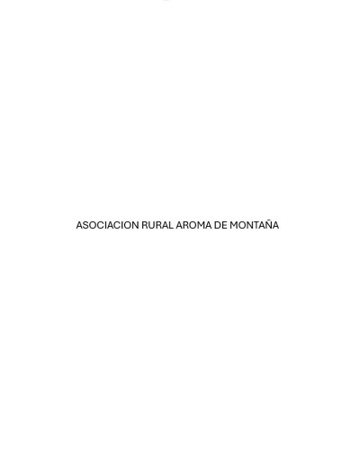 ASOCIACION RURAL AROMA DE MONTAÑA